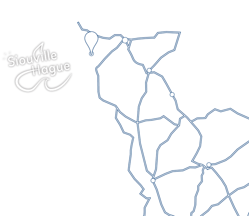 Carte Siouville-Hague Camping Clairefontaine